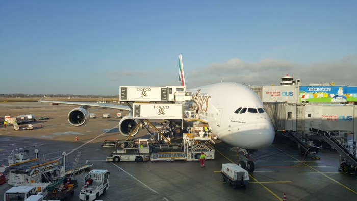 Mit dem A380 von Düsseldorf nach Singapur