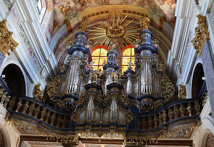 Masuren Masurische Seenplatte Heiligelinde Wallfahrtskirche Orgel