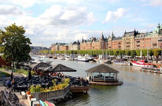 Stockholms malerische Hafenmeile