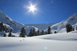 Skigebiet Kühtai Skitour