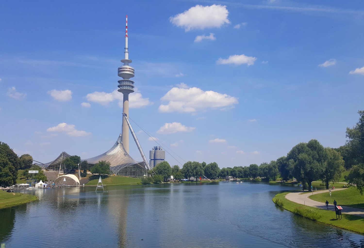 München Olympiapark Olympiaturm 