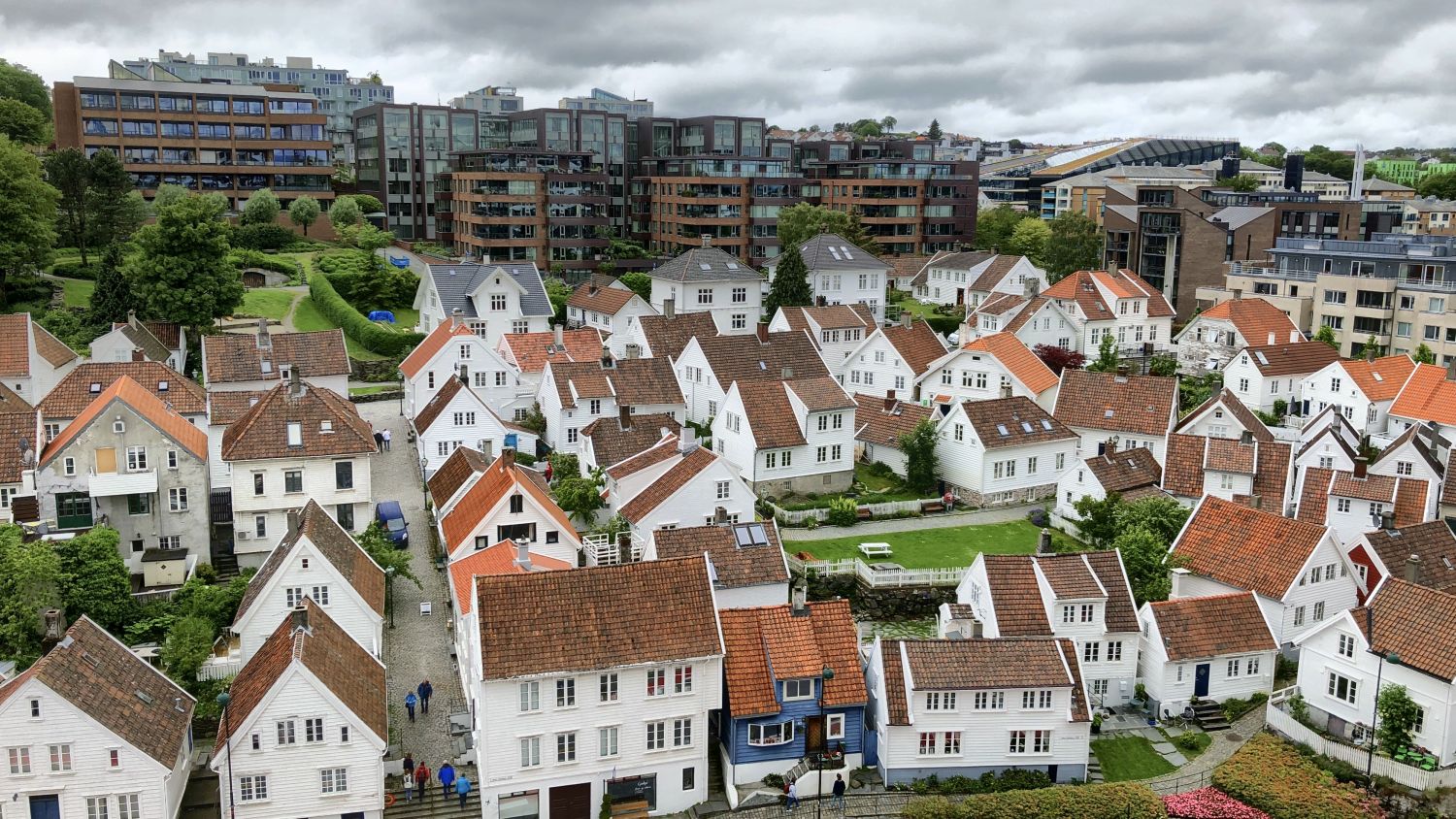 Stavanger Altstadt Holzhäuser