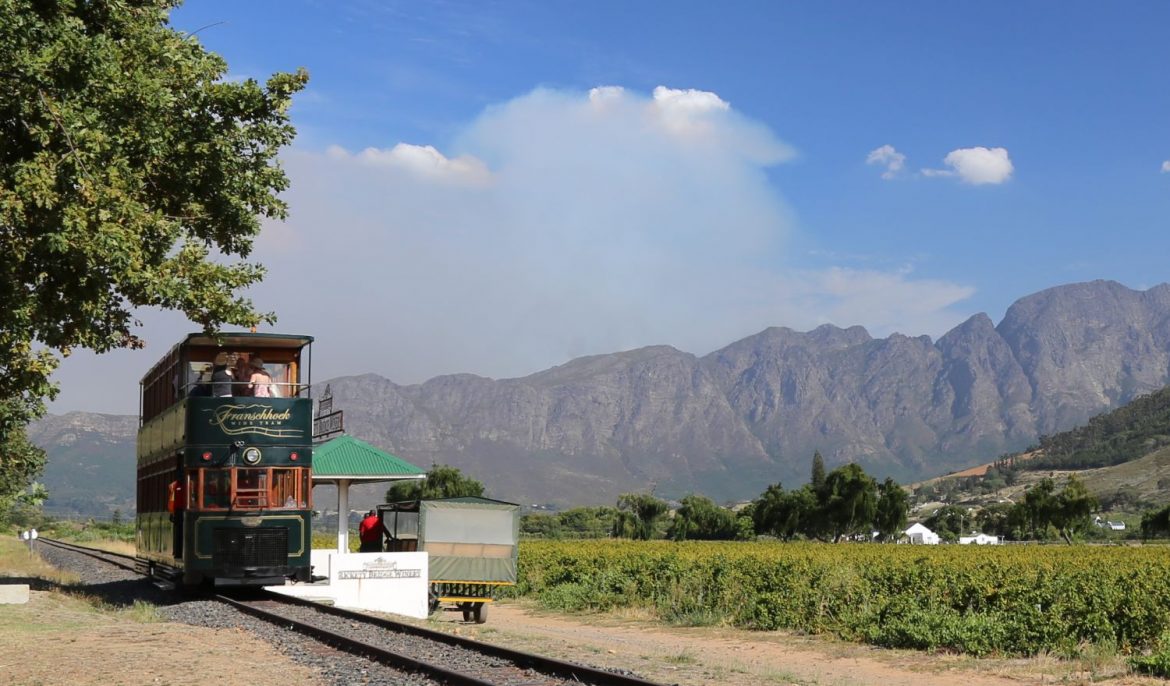 Mit der Wine Tram durch Franschhoek just luxe TRAVEL